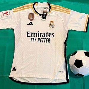 Real Madrid HOME soccer jersey 2023 BELLINGHAM #5